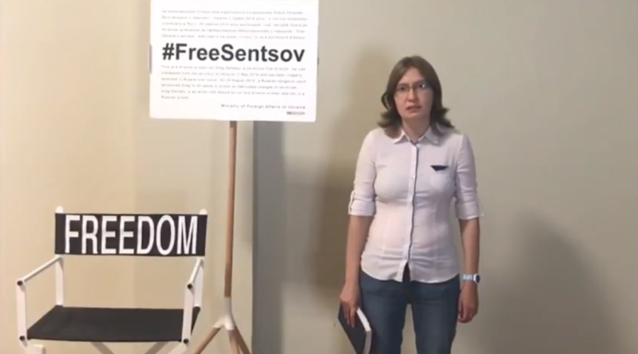 101 день голодовки Сенцова - Видеообращение Натальи сестры Олега Сенцова