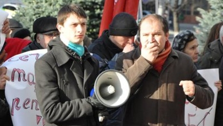 Социалисты протестовали против антисоциальных действий властей