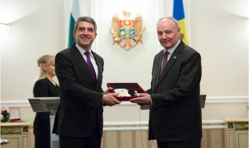 Президенты Молдовы и Болгарии выступили с совместным заявлением для прессы