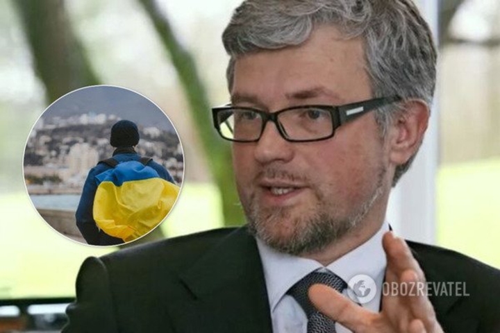 Украинский посол Мельнык поспорил с Шредером, что Крым вернется Украине при его жизни