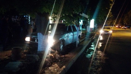 Виновником ДТП в центре Комрата был полицейский из Чадыр-Лунги