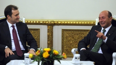 Влад Филат полемизирует с  Траяном  Бэсеску