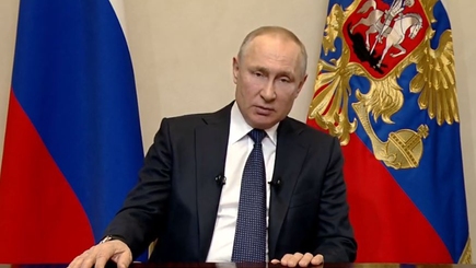 Путин обращается к россиянам в связи с ситуацией по коронавирусу (ВИДЕО)