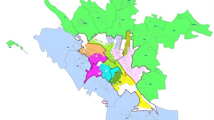 Определились с границами округов