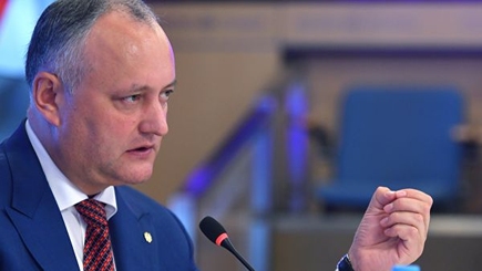 Игорь Додон объявил о досрочных выборах