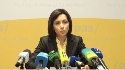 Майя Санду – Я единый кандидат от оппозиции