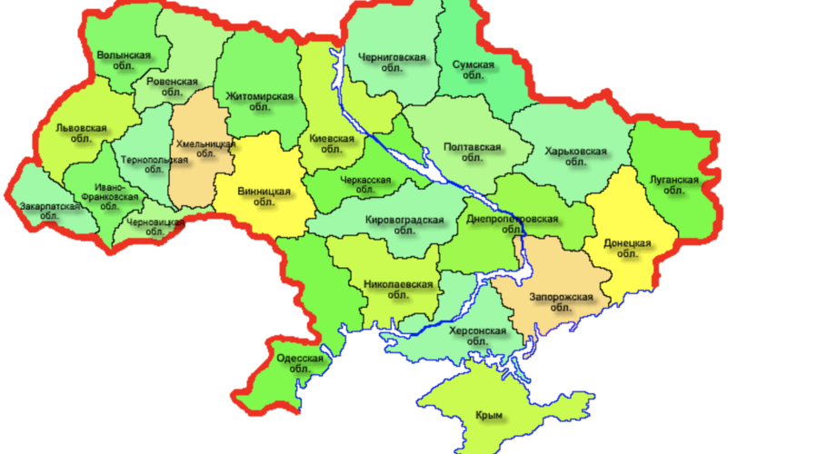 Россия отделяет Украину от моря