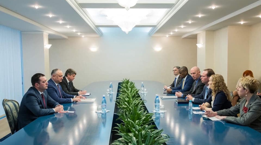 Додон показал американцам свой решительный настрой