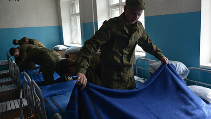 Путин призывает резервистов на военные сборы