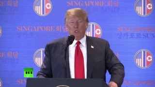 Пресс-конференция Дональда Трампа