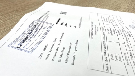 Молдавский сертификат о вакцинации признал Евросоюз