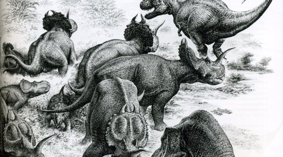 О динозаврах...