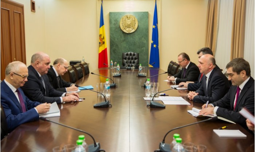 Премьер-министр Павел Филип принял заместителя министра иностранных дел Российской Федерации Григория Карасина