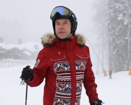 Чем занимался Дмитрий Медведев во время всероссийской акции протеста? В одной цитате