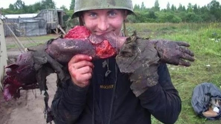 Фото со съемок российского фильма 2008 года представляется как актуальные события в Украине