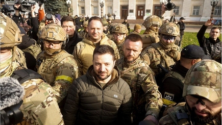 В. Зеленский. День в Херсоне