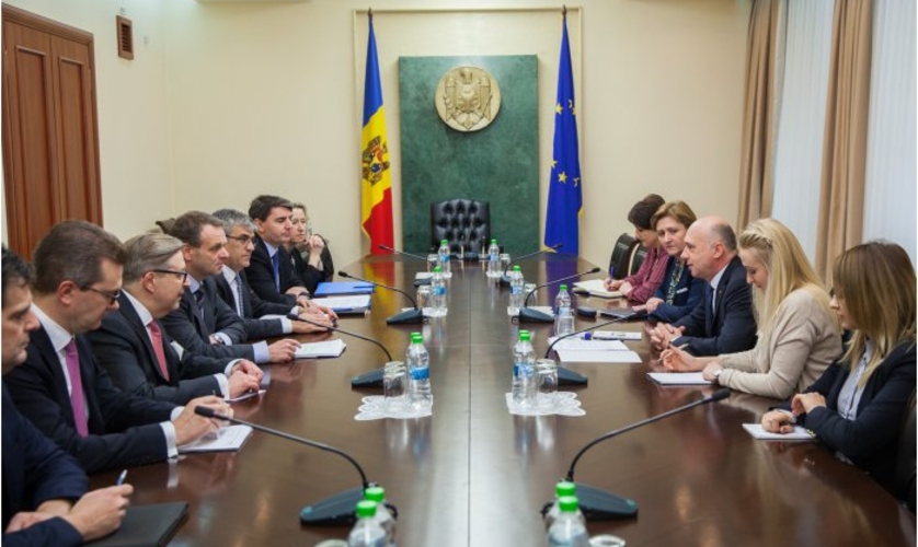 Премьер Павел Филип провел встречу с вице-председателем ЕИБ по Республике Молдова Яном Вапаавуори