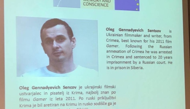 Сенцову присудили международную премию в Словении
