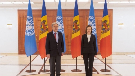 Майя Санду встретилась с Генеральным секретарем ООН Антониу Гутерришем