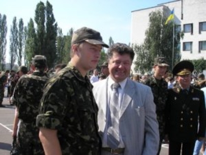 Сын Порошенко воюет в зоне АТО