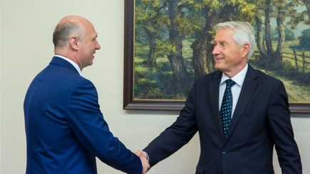 Премьер Павел Филип провел встречу с генсеком Совета Европы Турбьёрном Ягландом