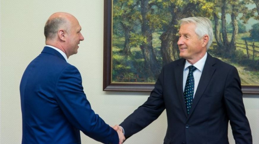 Премьер Павел Филип провел встречу с генсеком Совета Европы Турбьёрном Ягландом