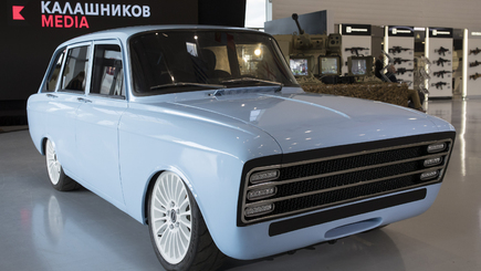 «Калашников» представил электрокар, который назвал конкурентом Tesla (фото новейшей российской машины)