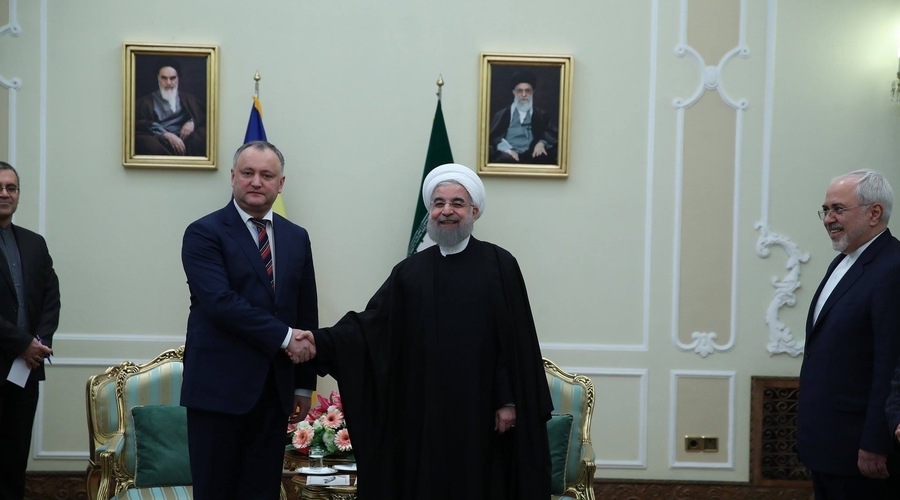Игорь Додон встретился с Президентом Ирана Хасаном Рухани