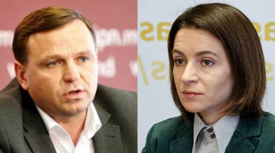 Майя Санду победила Андрея Нэстасе. Сегодня объявят о двух отдельных фракциях