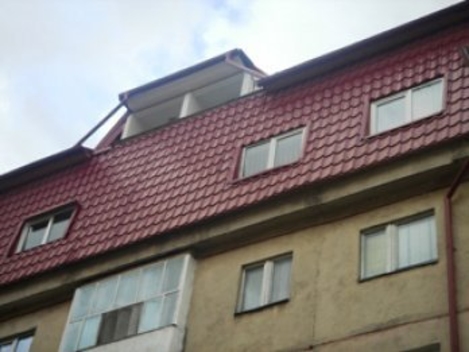 В столице рухнула мансарда