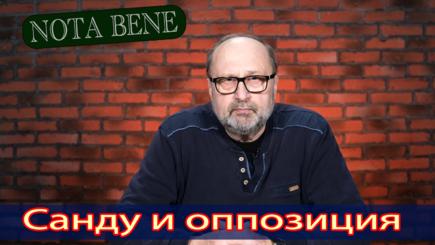 Nota bene. Оппозиция по заказу Санду
