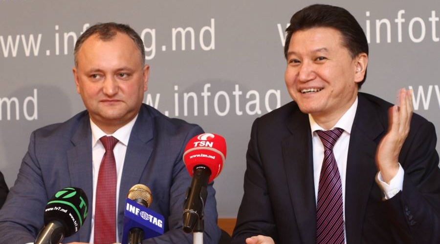 Игорь Додон принял участие в выборах главы Всемирной шахматной федерации (ФИДЕ)