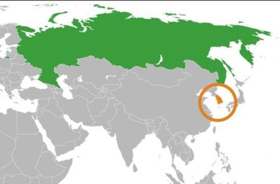 Территория Южной Кореи в 170 раз меньше территории России.
