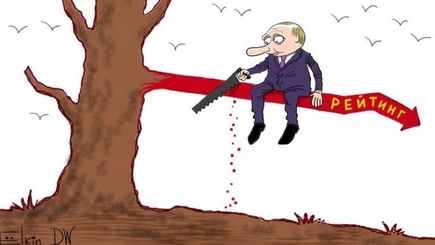 «Навальный запустил лавину»: Рейтинг Путина пробил минимум за 10 лет