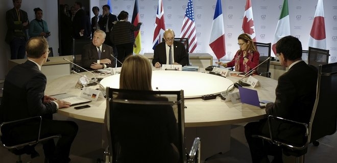Страны G7 призвали Россию освободить украинских моряков