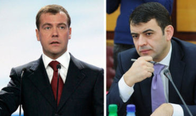 Габурич встретился с Медведевым в Казахстане