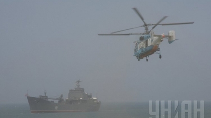 В Севастополь прибыли военные вертолёты