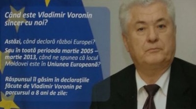 Воронина изобличают листовки