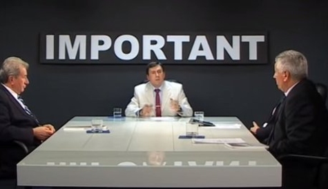 S.Bucataru, A.Cuculescu și V. Catan în emisiunea 