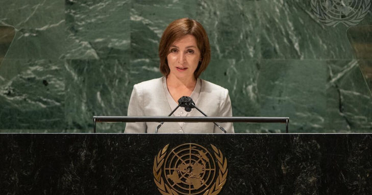 Майя Санду осудила мобилизацию, объявленную в России