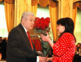 Владимир Воронин переизбран председателем ПКРМ