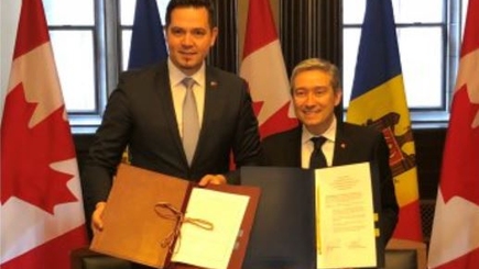 Молдова и Канада подписали Соглашение о взаимном продвижении и защите инвестиций