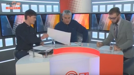 Горячие дебаты между представителем ДПМ и партии «Платформа ДА»