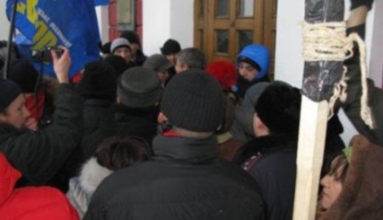 В Одессе Свобода пыталась штурмом взять мэрию
