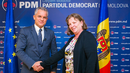 Влад Плахотнюк встретился с депутатом Европарламента Норикой Николай