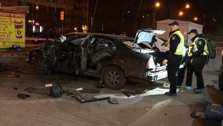 Подрыв автомобиля разведчика в Киеве: подозреваемый российский военный выжил и арестован