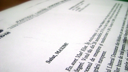 ЛДПМ подаст в суд на «Почту Молдовы» за невыполнение административного ресурса…