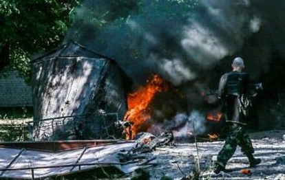 Обострение ситуации в Станице Луганской
