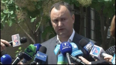 Игорь Додон: «У кандидата на должность президента истек срок годности…»