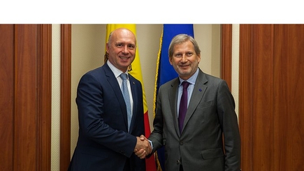 Молдавский премьер и комиссар ЕС по расширению обсудили реформы в области евроинтеграции